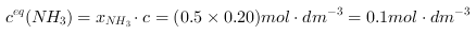 http://221.174.24.96:6088/Latex/latex.action?latex=Y157ZXF9KE5IXzMpPXhfe05IXzN9XGNkb3QgYz0oMC41XHRpbWVzMC4yMCltb2xcY2RvdCBkbV57%0D%0ALTN9PTAuMW1vbFxjZG90IGRtXnstM30%3D